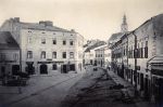 Widok kamienicy Seemannów od strony Górnego Rynku, fot. z 1865 r.